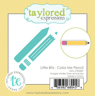 Die, Little Bits - Color Me Pencil