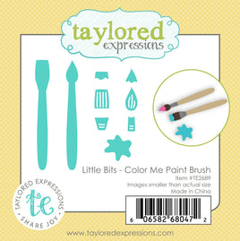 Die, Little Bits - Color Me Paint Brush