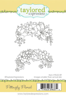 Fittingly Floral - Cling Stamp