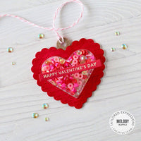 Fineline Script 6x6 Background - Cling Stamp