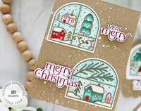 Arch Noel - Cling Stamp