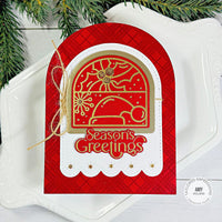 Sundry Sentiments - Holiday - Cling Stamp