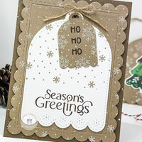 Sundry Sentiments - Holiday - Cling Stamp