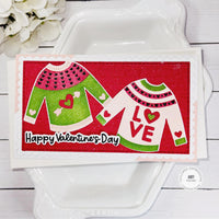 Valentine Sweater Weather - Clear Stamp