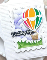 Floating By - Cling Stamp