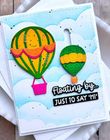 Floating By - Cling Stamp