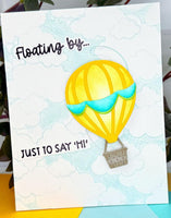 Floating By - Cling Stamp