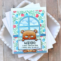 Big Grumpy Greetings - Cling Stamp
