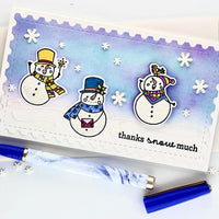 Flaky Friends - Cling Stamp