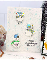 Flaky Friends - Cling Stamp