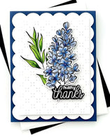Just Because Blooms - Cling Stamp