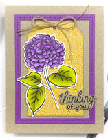 Just Because Blooms - Cling Stamp