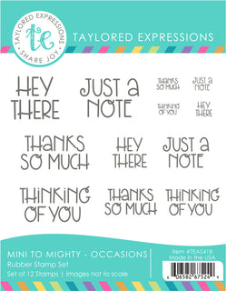 Mini to Mighty - Occasions - Cling Stamp