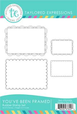 You've Been Framed - Cling Stamp