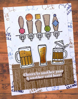 Hoppy Hour - Stamp & Stencil Combo