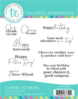 Cheers to Beers - Cling Stamp