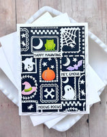 Bitty Strips - Halloween - Cling Stamp