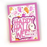 Bitty Strips - Halloween - Cling Stamp