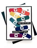 Cling Stamp, Mini Strips - Get Well