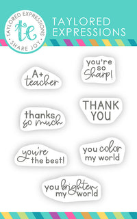 Clear Stamp, Color Me Grateful