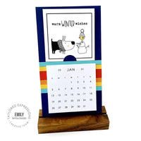 Square Tear-off Calendars, 2025 (Set of 10)