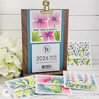 Square Tear-Off Calendars, 2026 (Set of 10)