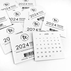 Calendar, 2024 Square Tear-Off (Set of 10)