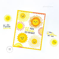 Here Comes the Sun - Clear Stamp