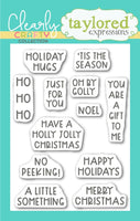 Sneak a Peek Sentiments - Clear Stamp