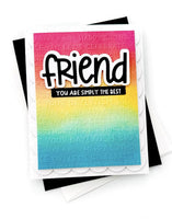 Shoutout Birthday - Embossing Folder