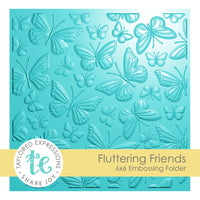 Fluttering Friends -  3D Embossing Folder