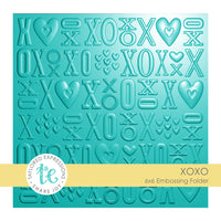 XOXO - 3D Embossing Folder