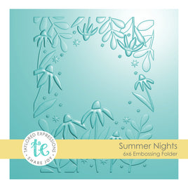Summer Nights - Embossing Folder