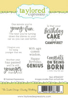 Snarky Birthday - Cling Stamp, The Inside Scoop