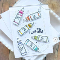 Craftiness is Happiness - Cling Stamp