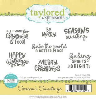 Season's Sweetings - Cling Stamp