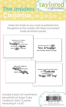 Christmas Horizontal The Insiders - Foil It