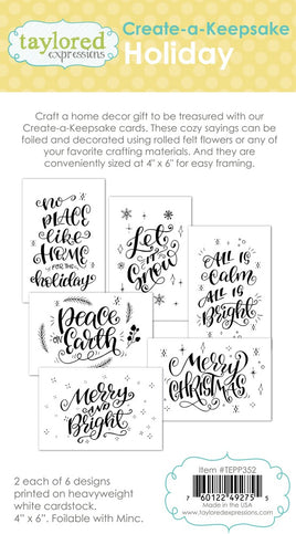 Create-a-Keepsake, Holiday - Foil It