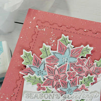 Scattered Holiday Blooms - Foil It