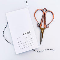 Portrait Desk Calendar, 2026