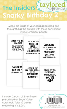 Snarky Birthday 2 - The Insiders