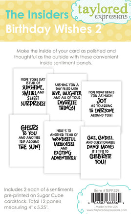 Birthday Wishes 2 - The Insiders