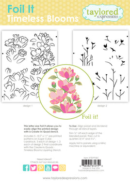 Timeless Blooms - Foil It