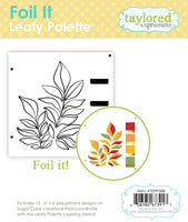 Leafy Palette - Foil It