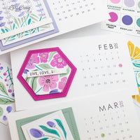 Landscape Desk Calendar, 2027