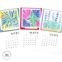 Portrait Desk Calendar, 2027