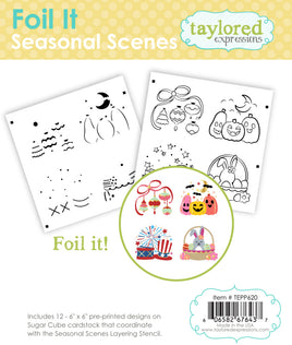 Seasonal Scenes - Foil It