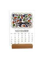 A Year of Doodles - Clipboard Calendar Cards