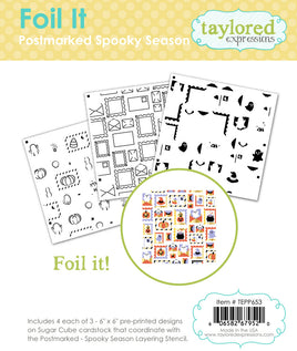 Postmarked Spooky Season - Foil It