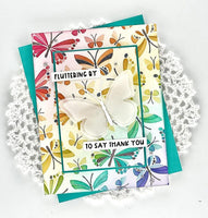 Fluttering Friends - Layering Stencil